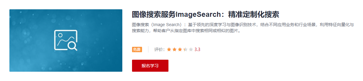 图像搜索服务ImageSearch：精准定制化搜索