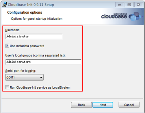 安装Cloudbase-init工具